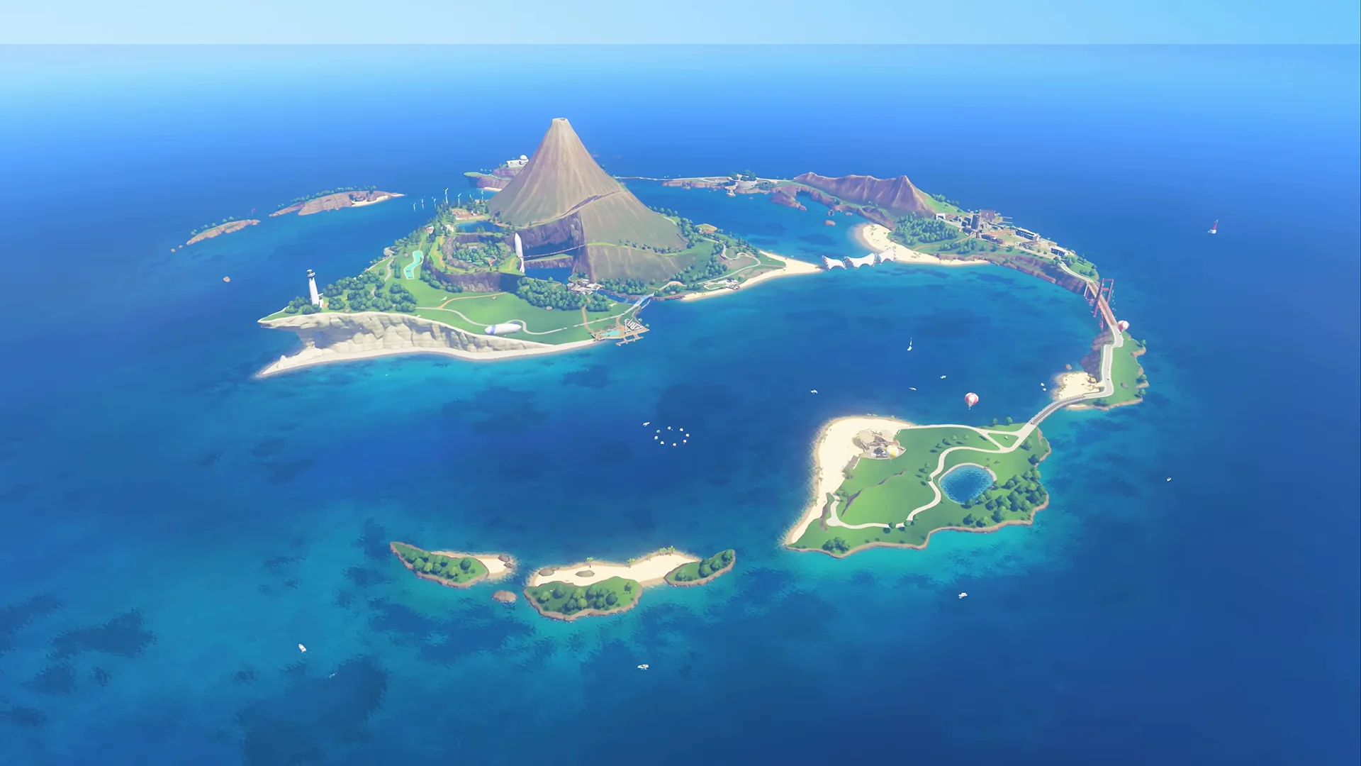 Nintendo Switch Sports Resort key art